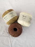 Trio cardigan by Hanne Falkenberg, No 21 knitting kit Knitting kits Hanne Falkenberg 
