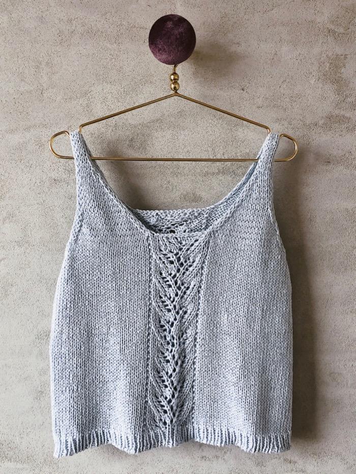 Rēsu summertop by Önling, knitting pattern