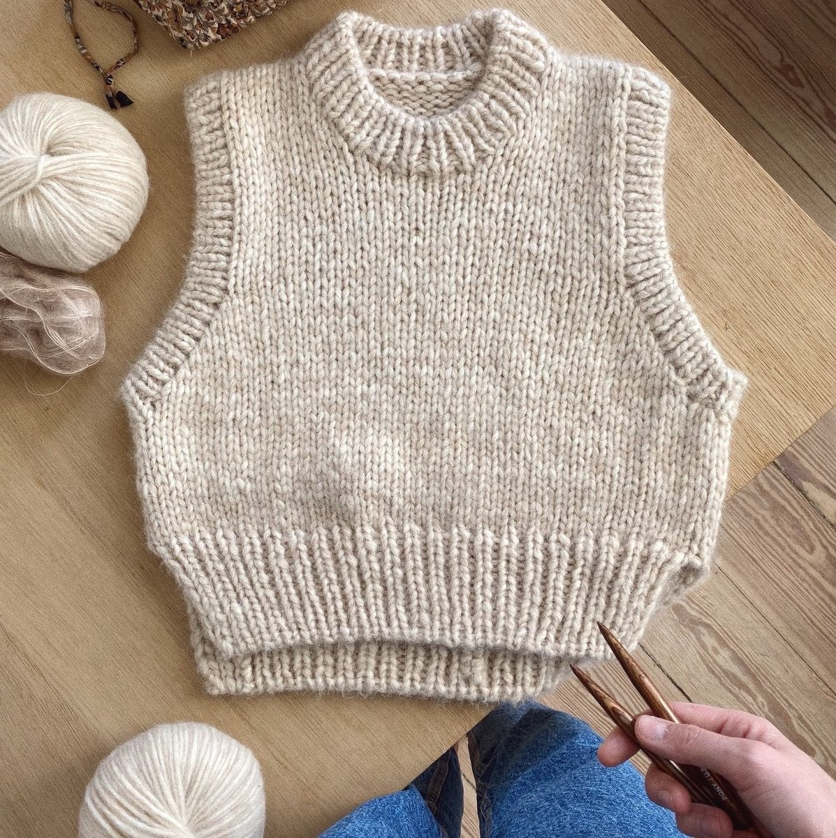 How to knit a sweater vest – Tagged 