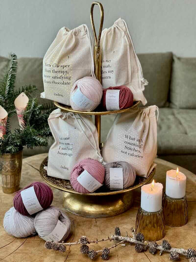 2025 Yarn advent calendar: 4 exclusive knitting projects 🎁 Knitting boxes Önling