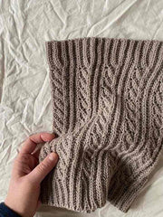 Fleur Brioche Cowl by Önling, knitting pattern