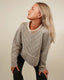Jazz Cardigan / Sweater by Hanne Falkenberg, No 20 knitting kit