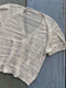 Air Vibe Tee by Knit your Vibe, No 14 yarn kit (ex pattern) Knitting kits Knit Your Vibe