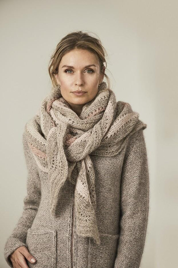 Alberte scarf by Önling, knitting pattern