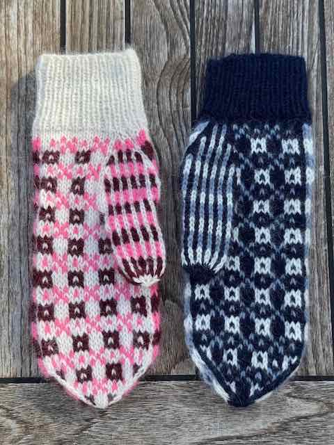 Astra Mittens, Cowl and Headband, No 1 knitting kit KLADDE Knitting kits Önling - Katrine Hannibal