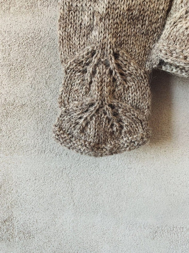 Axis sweater by Önling, knitting pattern