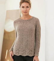 Axis sweater by Önling, knitting pattern