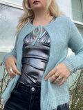 Babette cardigan by Önling, No 10 silk mohair knitting kit Knitting kits Önling - Katrine Hannibal 