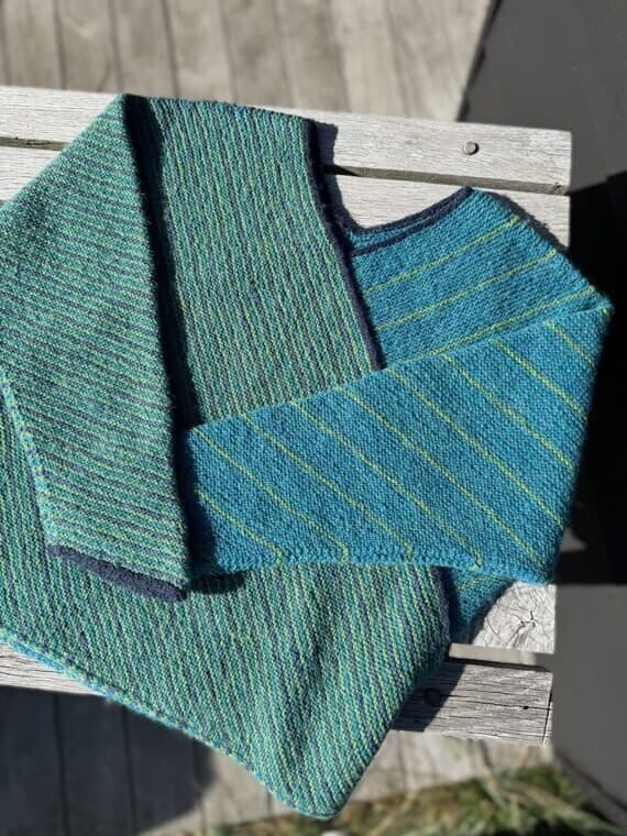 Babette sweater by Hanne Falkenberg, knitting pattern