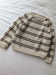 Babystripesweater by Ann - Kathrin Knits, No 14 yarn kit (ex pattern)