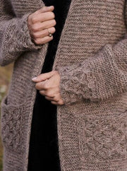 Beatrice cardigan by Önling, No 15 + silk mohair knitting kit Knitting kits Önling - Katrine Hannibal