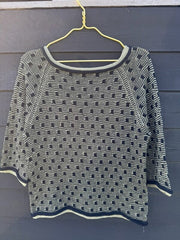 Bits blouse by Hanne Falkenberg, knitting pattern
