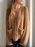 Capulus cardigan by Refined Knitwear, No 20 + Silk Mohair knitting kit Knitting kits Refined Knitwear