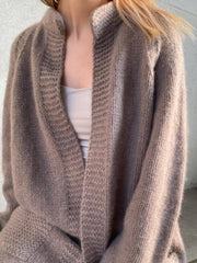 Cardigan on large needles by Önling, knitting pattern