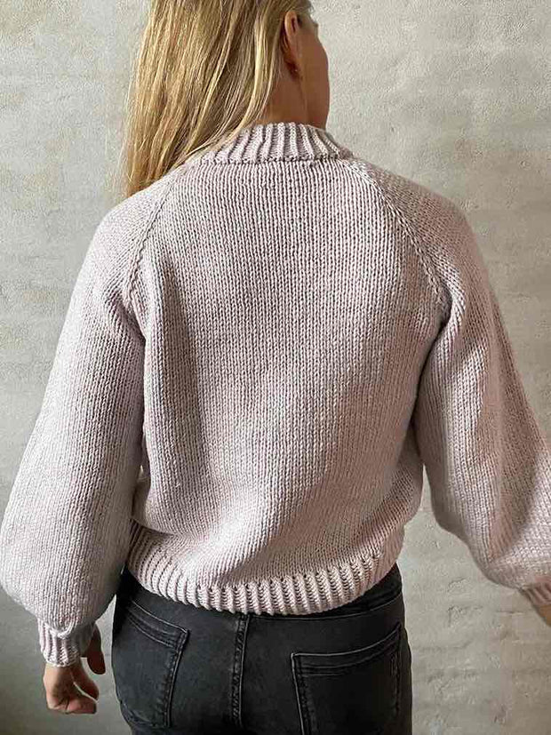 Carol sweater by Önling, No 3 + silk mohair knitting kit