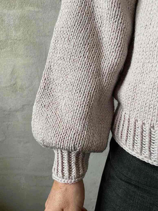 Carol sweater by Önling, No 3 + silk mohair knitting kit