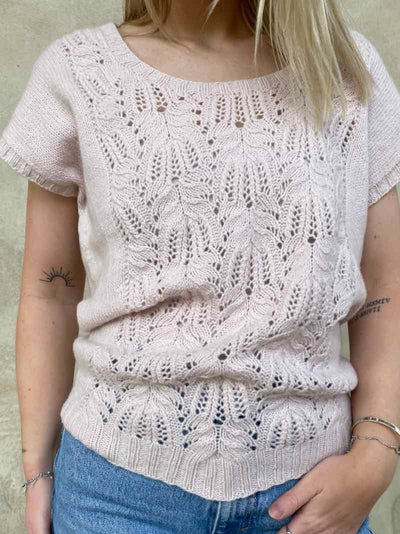 Celina summer top with frost - work by Önling, knitting pattern