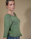 Chili Ruffle Sweater, No 12 knitting kit Knitting kits Önling - Katrine Hannibal