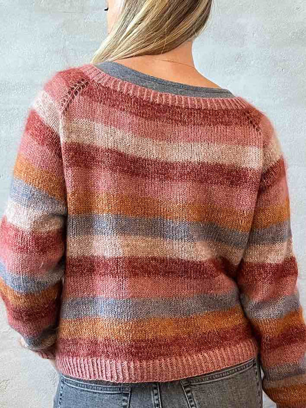 Chloé sweater by Önling, No 4 + silk mohair knitting kit