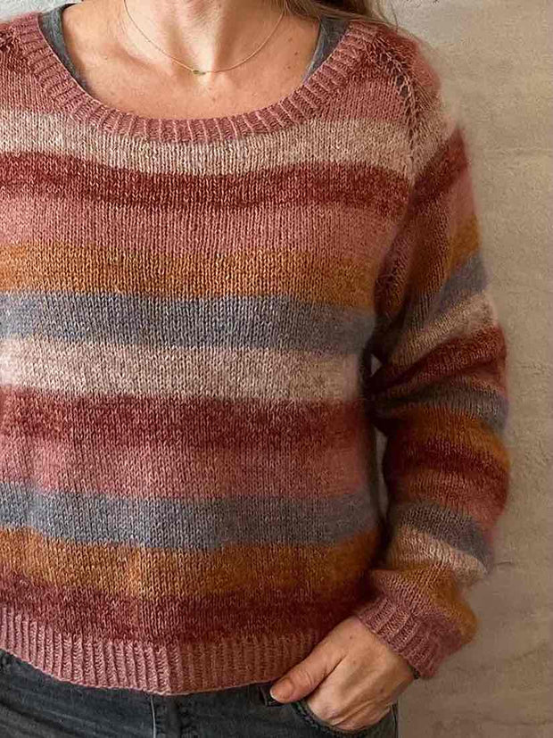 Chloé sweater by Önling, No 4 + silk mohair knitting kit