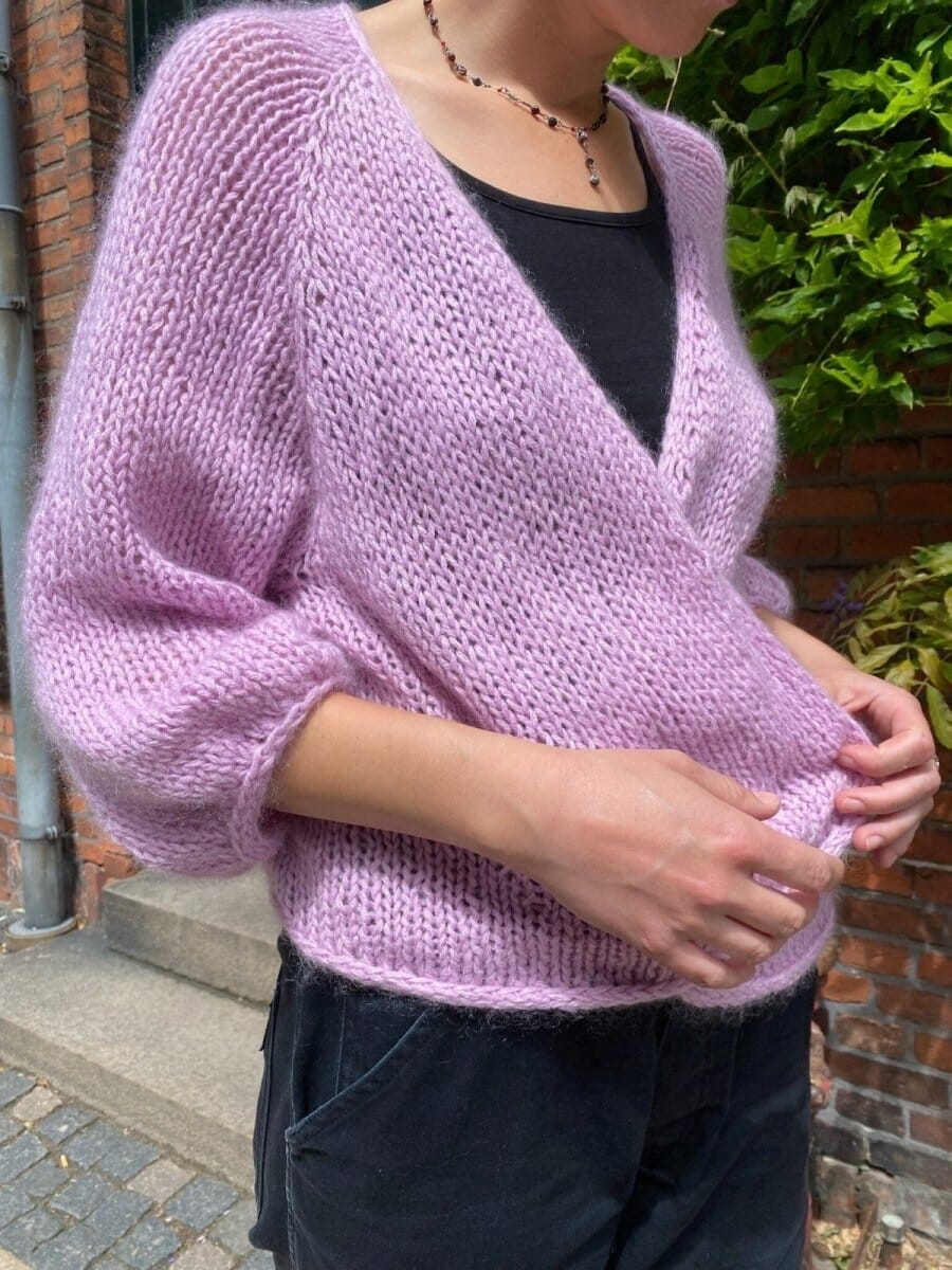 Chunky Easy Peasy Cardigan, Knitting Pattern, image size:900x1200