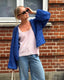 Chunky Easy Peasy Cardigan, No 12 + silk mohair knitting kit (2 colors) Knitting kits Önling - Katrine Hannibal
