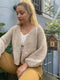 Chunky Easy Peasy cardigan by Önling, No 12 + silk mohair knitting kit Knitting kits Önling - Katrine Hannibal