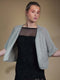 Chunky Easy Peasy Cardigan, No 4 + silk mohair knitting kit (2 colors)
