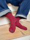 Chunky Stripes socks, knitting pattern