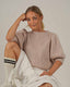 Chunky T-shirt on large needles by Önling, No 4 + silk mohair knitting kit