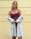 Cozy cardigan by Önling, knitting pattern