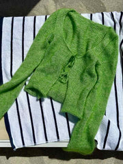 Daheim summer cardigan, No 12+silk mohair yarn kit (ex pattern) Knitting kits Önling Yarn 