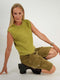 Dahlia slipover vest by Önling, No 20 + Silk mohair knitting kit