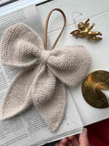 December Bow by PetiteKnit, No 4 + silk mohair yarn kit (excl pattern)