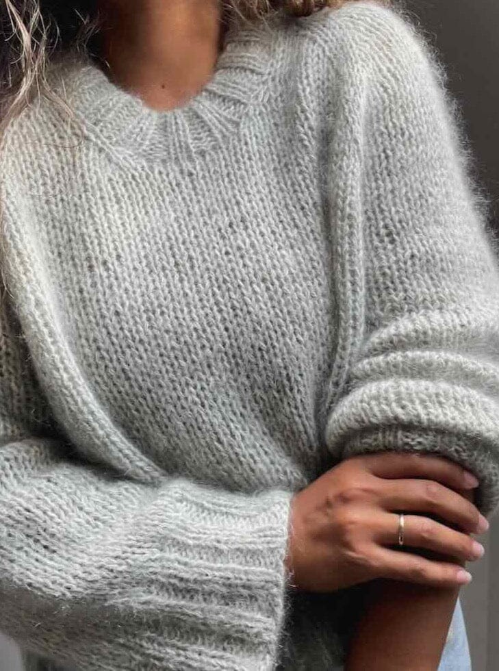 【andmary】Kitty knit set up gray ANDMARY】Kitty knit set up