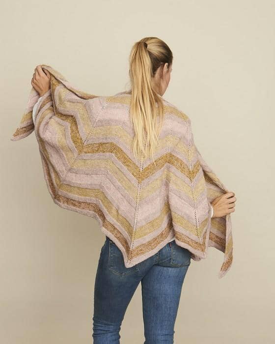 Dia shawl by Önling, knitting pattern