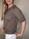 Diamond line tee v - neck by Siersknit, knitting kit in Önling No 14