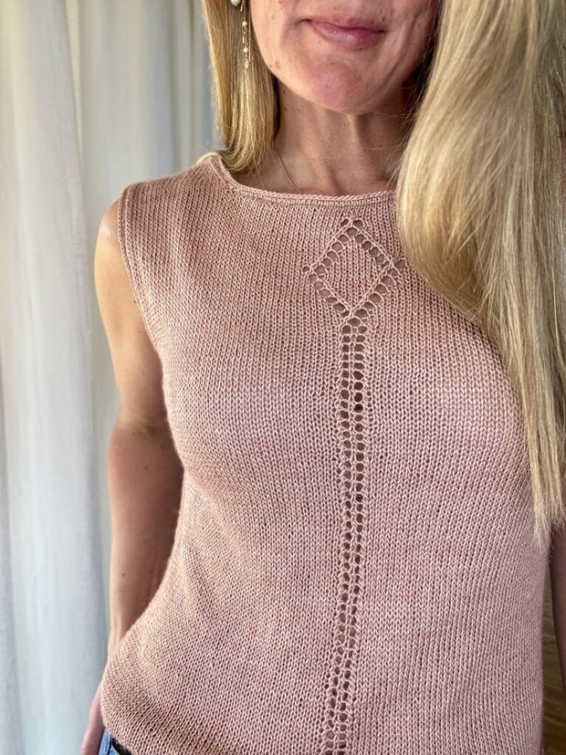 Diamond line top by Siersknit, knitting kit in Önling No 14