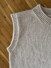 Diamond Line Vest by Siersknit, knitting pattern