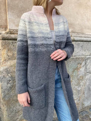 Dip dye cardigan by Önling, knitting pattern