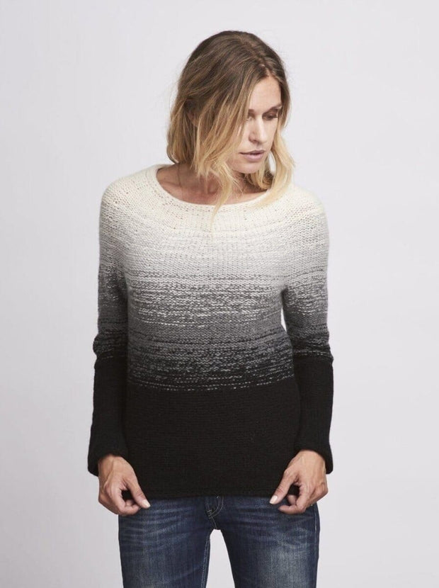 Dip dye sweater by Önling, knitting pattern