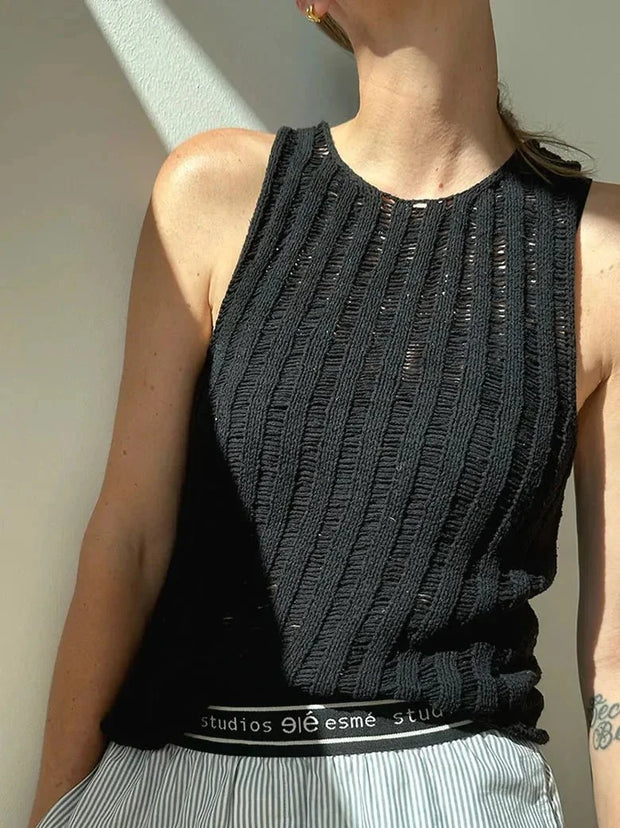 Drop Loop top by Other Loops, No 14 yarn kit (ex pattern)