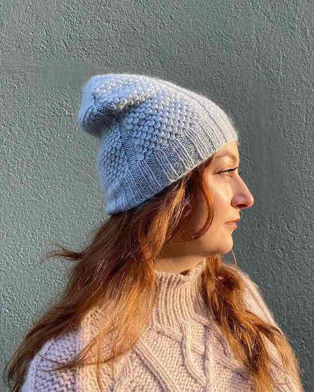 Dug hat & mittens by Önling, No 4 + silk mohair knitting kit