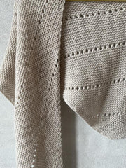 Easy Peasy asymmetric shawl from Önling, No 2 kit - KLAR Knitting kits Önling