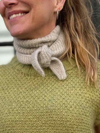 Easy Peasy bandana by Önling, knitting pattern Knitting patterns Önling - Katrine Hannibal 