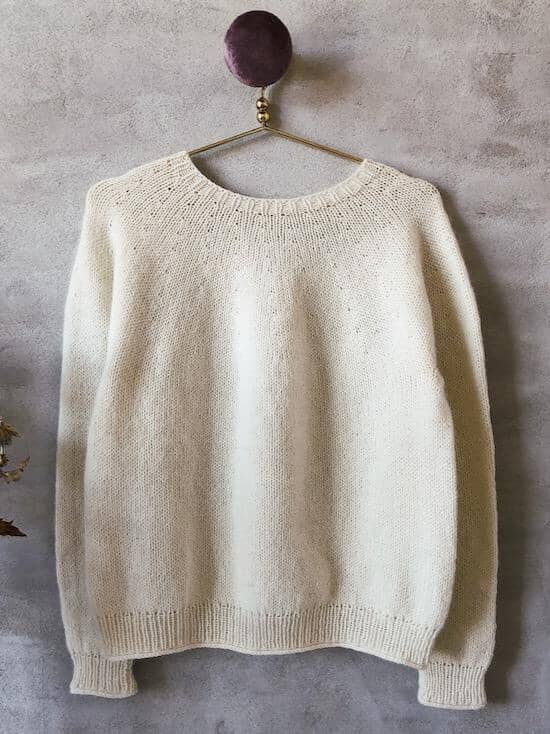 Raglan Sleeve Easy Jumper Knitting Pattern Free Easy As Baby
