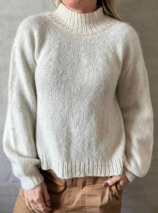 Easy Peasy Basic Sweater by Önling, knitting pattern Knitting patterns Önling - Katrine Hannibal 