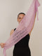 Easy Peasy Chunky Cloud Scarf, silk mohair knitting kit
