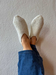 Easy Peasy Cozy Slippers, knitting kit