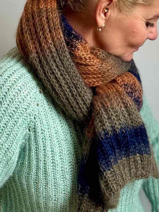 Easy Peasy Felicity scarf by Önling, knitting pattern